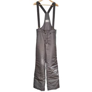 Obermeyer Men’s Gray Ski Snow Suspender Pants. Large Tall.